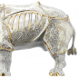 Preview: Porcelain figure Rhinocerus ❖ Gold Edition