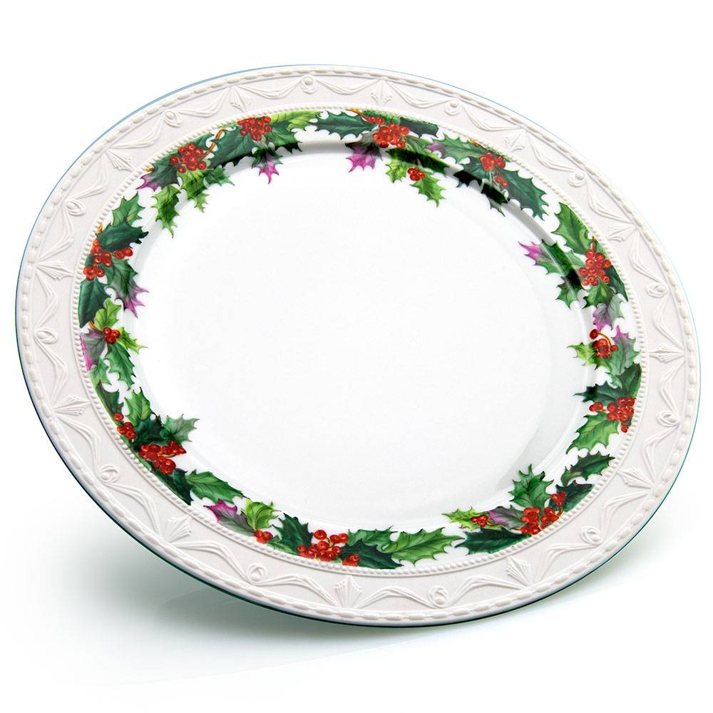 Xmas de Luxe Presentation plate KPM Berlin Kurland